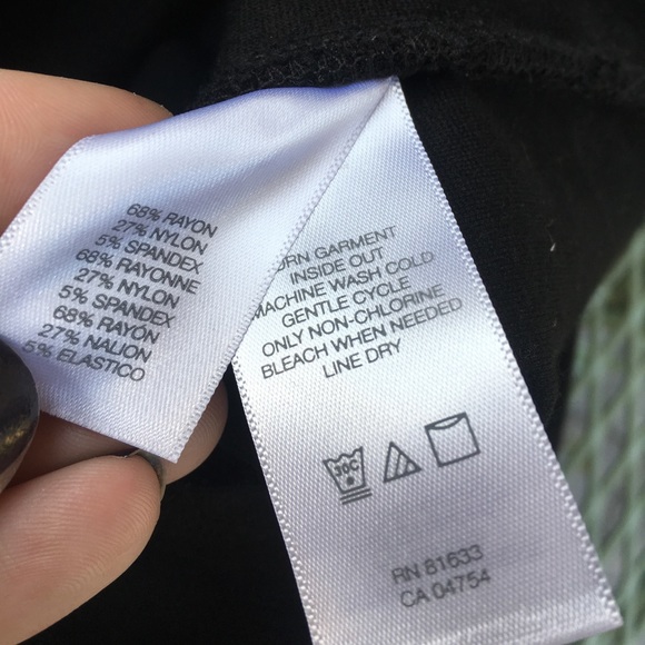 Kenneth Cole Reaction black dress EUC - Picture 6 of 6