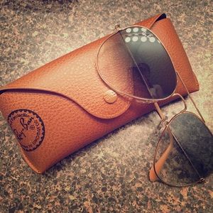 Ray Ban blue gradient sunglasses