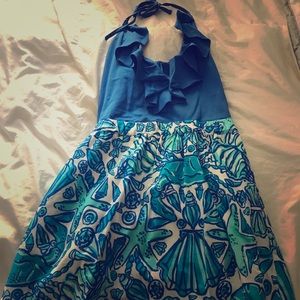 NWOT Lilly Pulitzer Halter Dress
