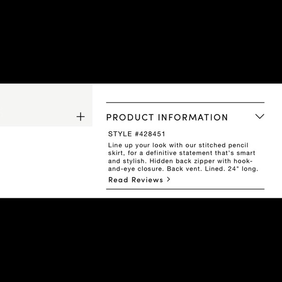 Ann Taylor stitched pencil skirt - Picture 5 of 6