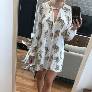 Free People Floral Tunic Dress