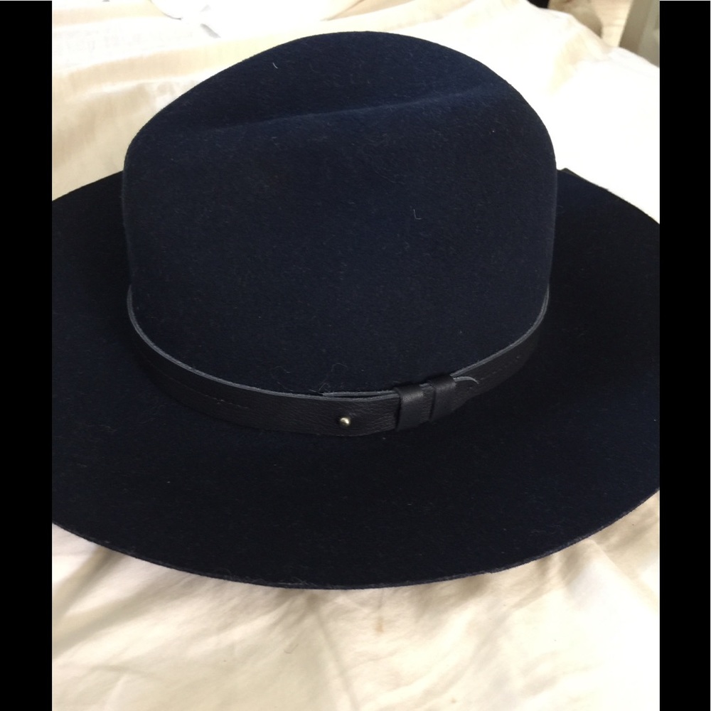 NEW rag & bone wide brim fedora - Picture 1 of 7