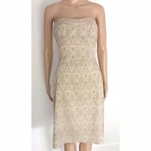 White House Black Market Brocade Dress