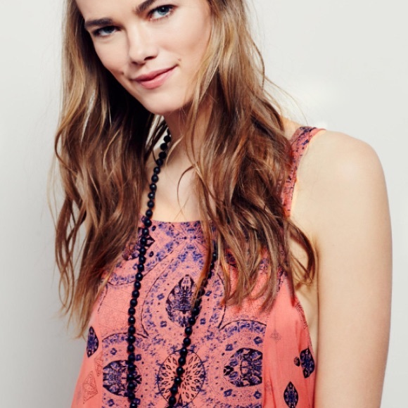 Flowy Ruffled Tunic DRESS Keyhole Open Back NEW!! - Picture 2 of 5