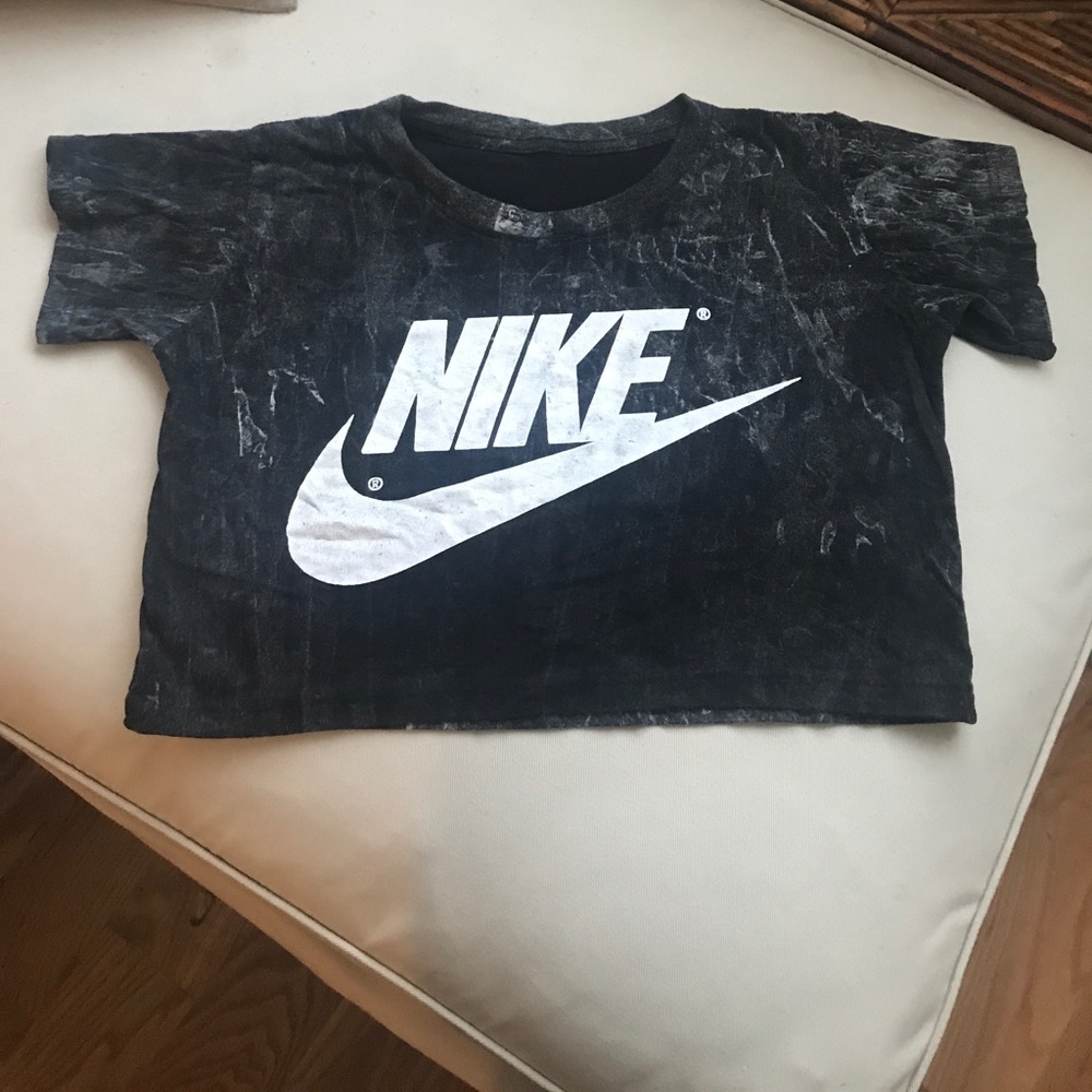 Nike Acid wash Crop top