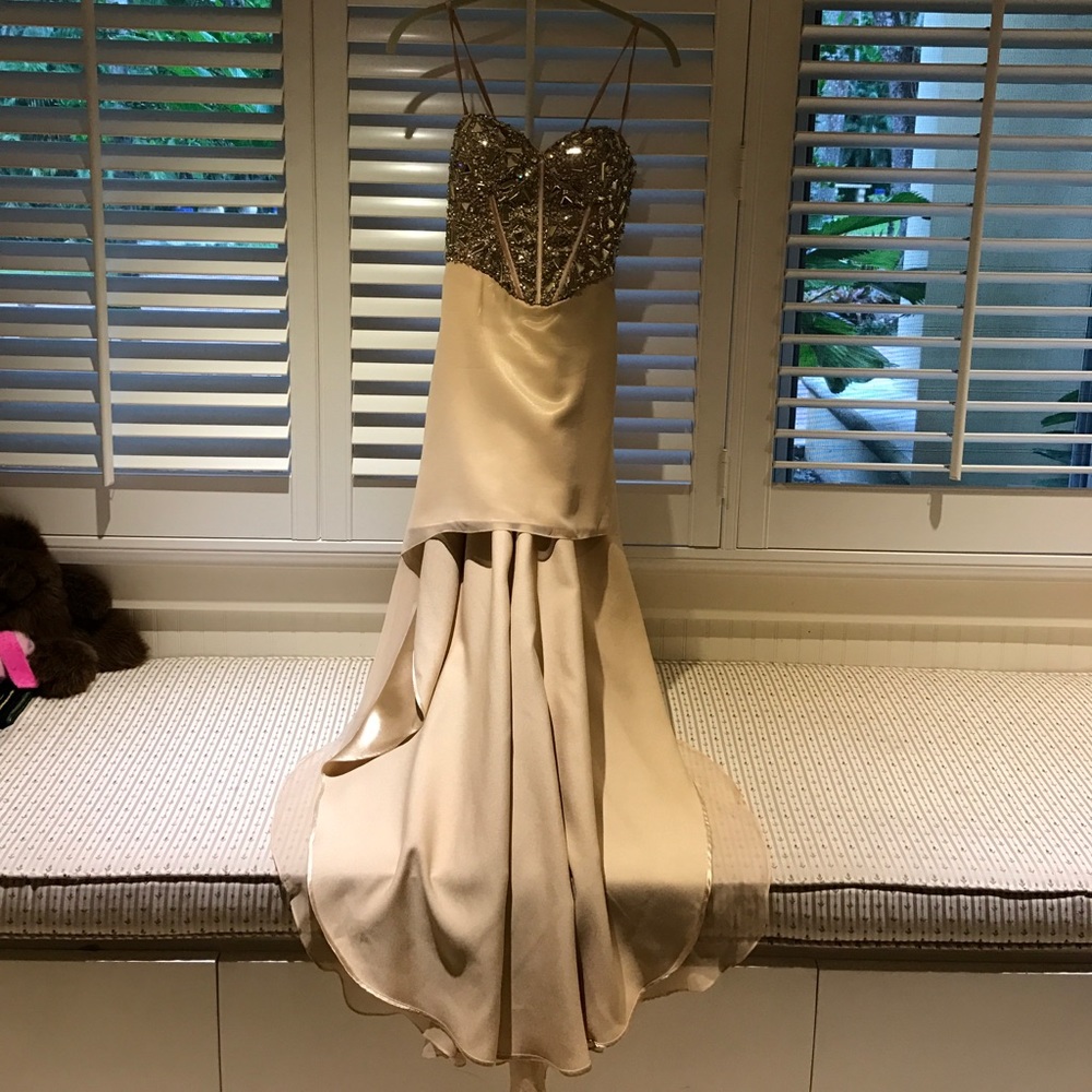 Beautiful High Low Customized Dress