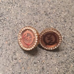 Rose Gold Michael Kors earrings
