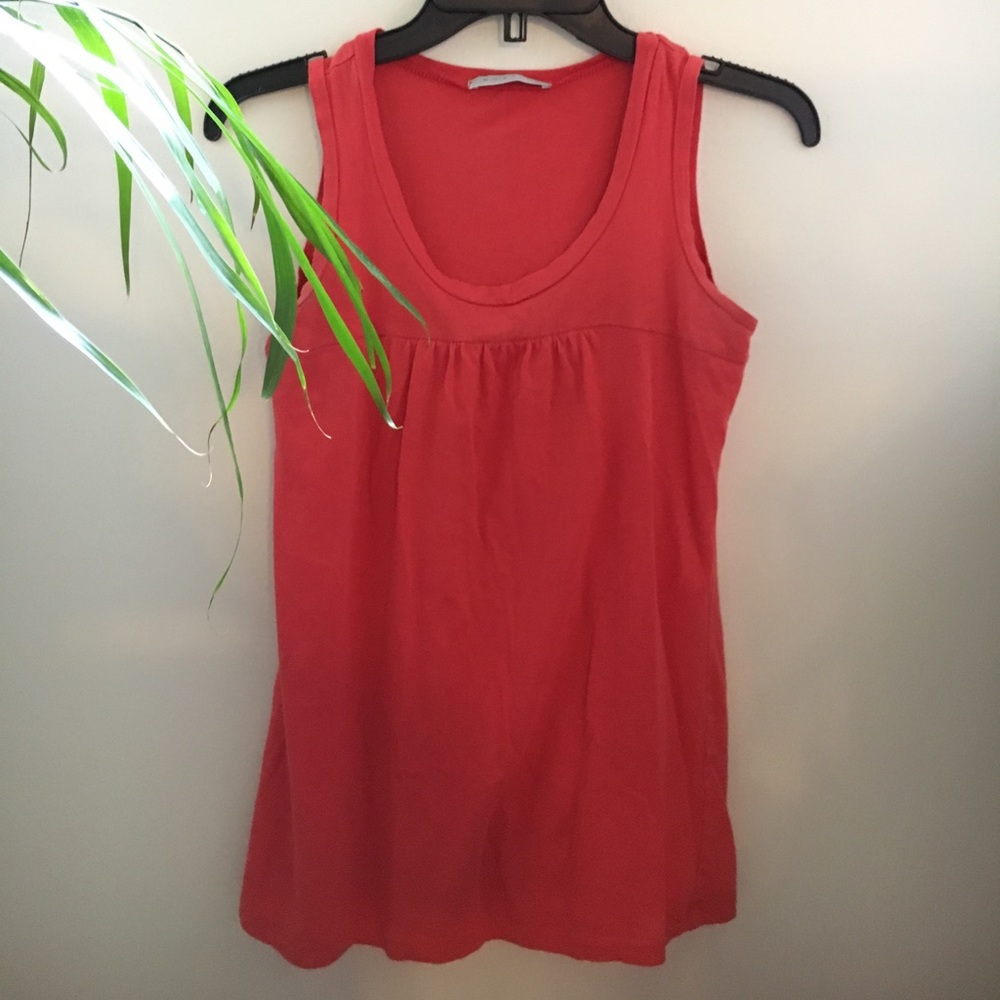 Coral colored tank