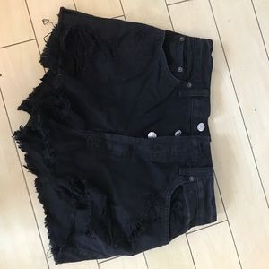 A & F High-Wasted Shorts