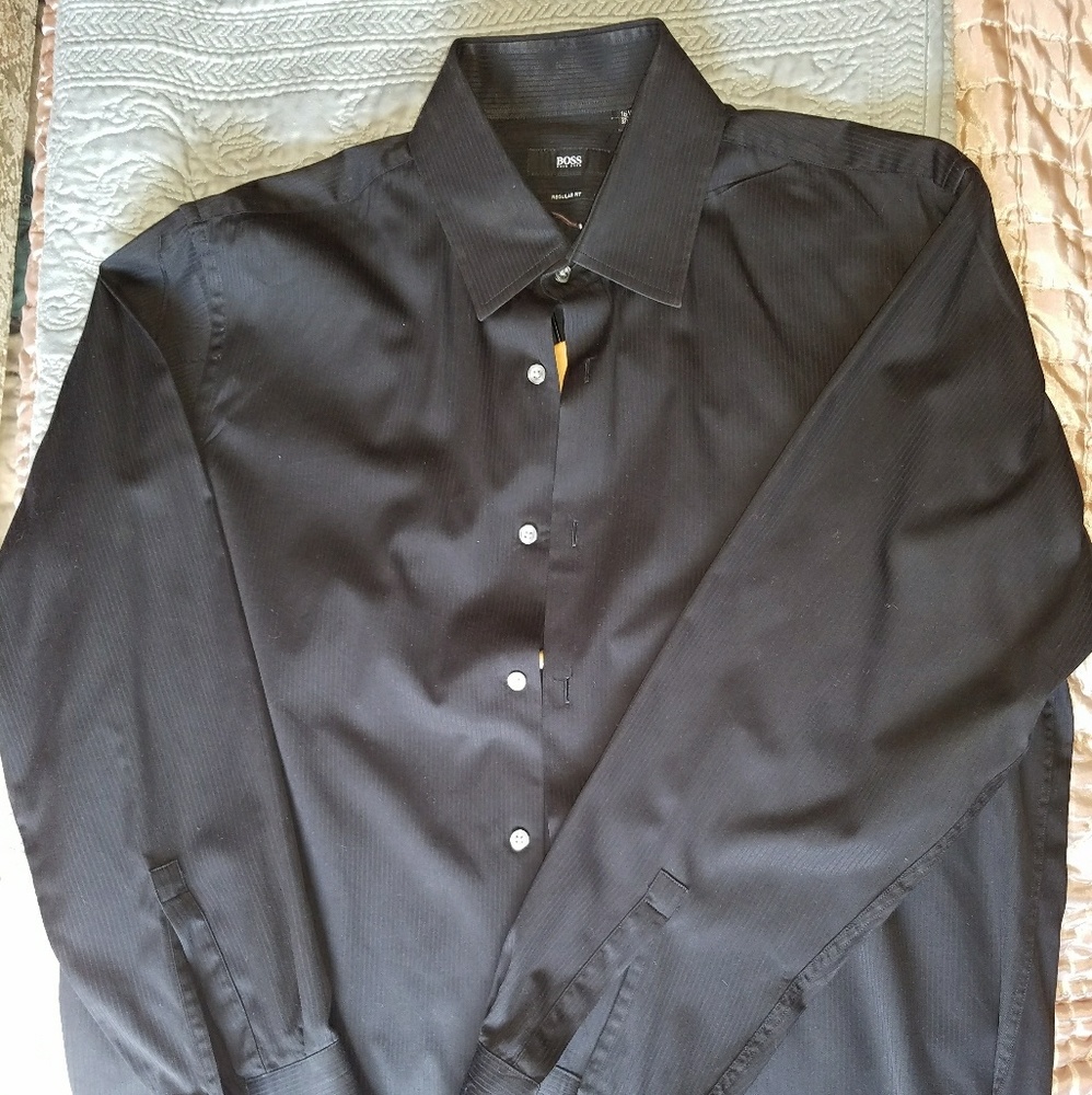 Hugo Boss long sleeve, button up shirt