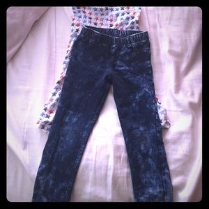 Bundle! 👶 4T girls leggings and jeggings.