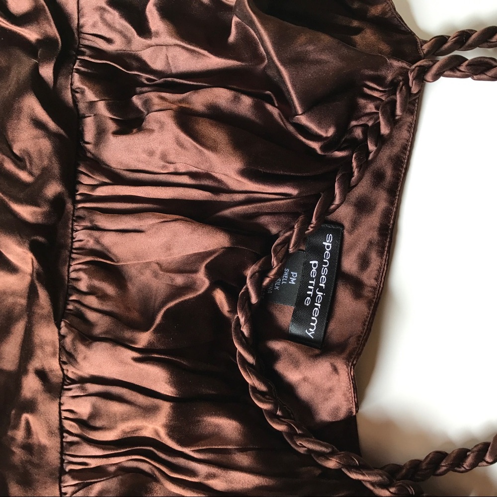 100% Silk Spenser Jeremy top - Picture 3 of 6