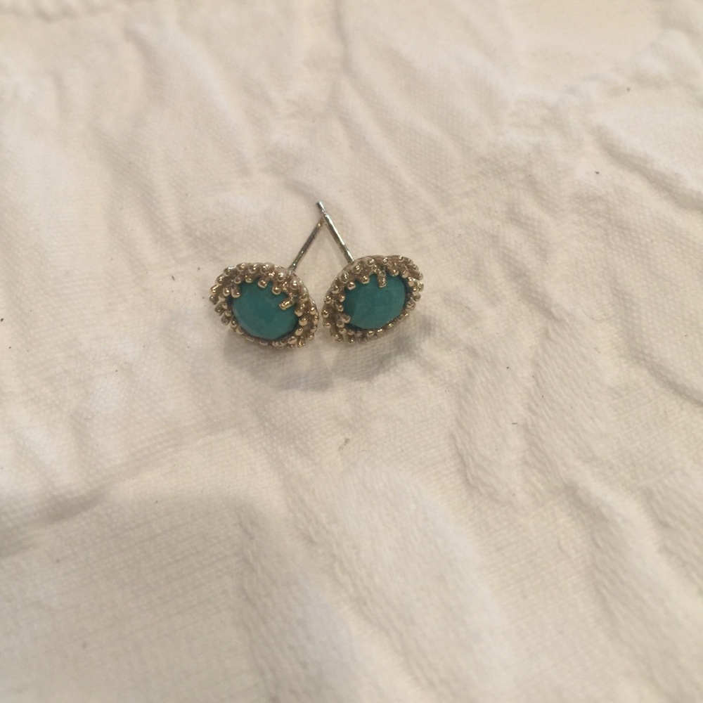 Kendra scott teal studs