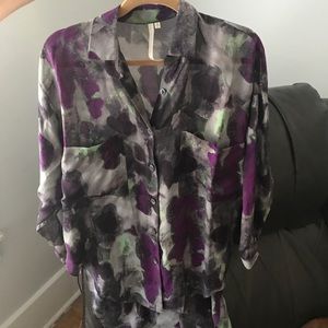 Rachel Roy Button Down Blouse
