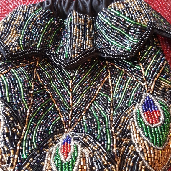 HOST PICK!!! Peacock beaded bag - Picture 4 of 6