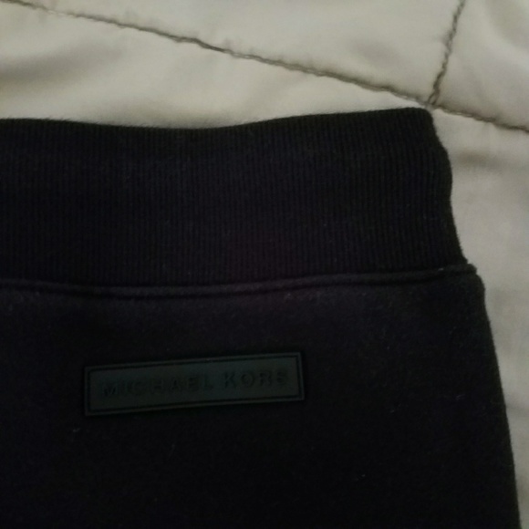 SOLD! Michael Kors Black Sweatpants - Picture 2 of 3