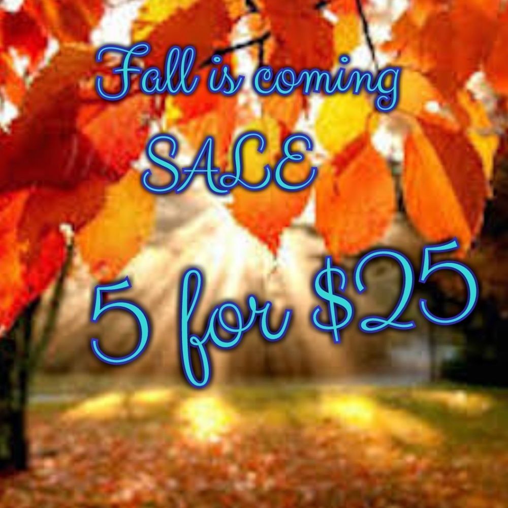 🍁🍁Fall Sale 5 for $25
