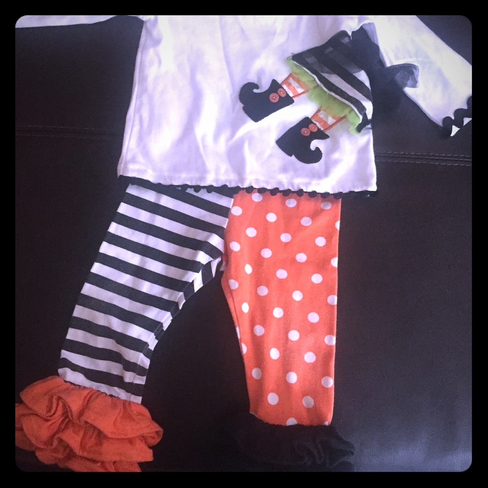 Mud pie Halloween outfit