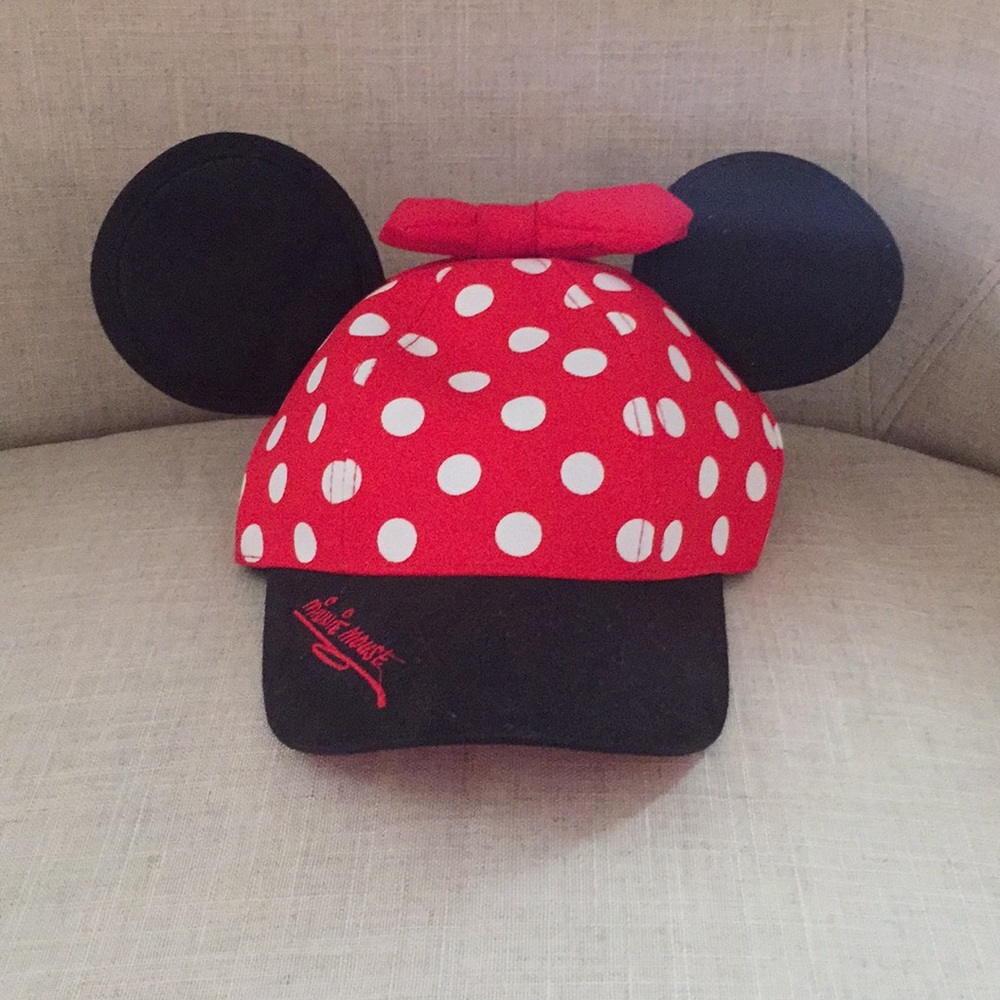 Disneyland Minnie Mouse Baseball Hat Snapback