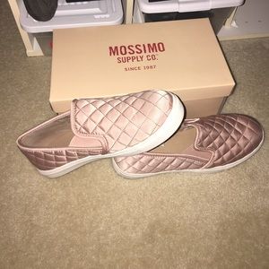 Blush Colored Slip on Shoes