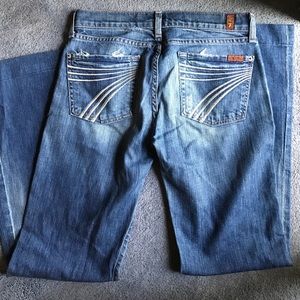 7 for all mankind jeans size 27