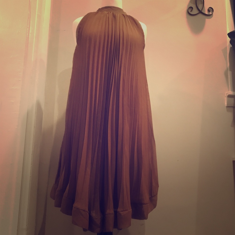 Tan dress