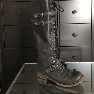 Lace up boots
