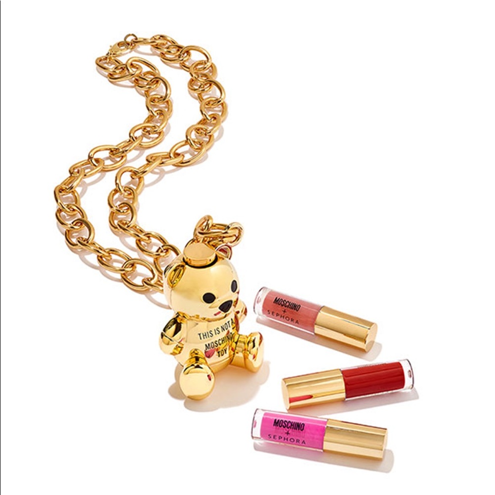 Moschino + Sephora Bear Lip Gloss Chain
