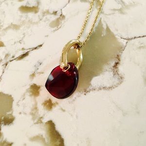 Garnet necklace