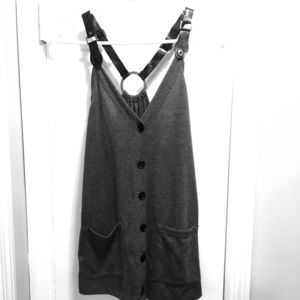 Women's Large grey Daytrip cardigan vest