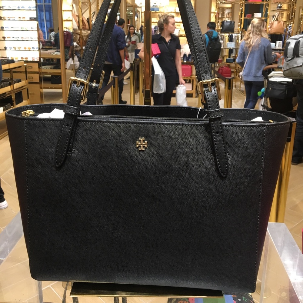 New, unopened black Tory Burch Tote. - Picture 3 of 4