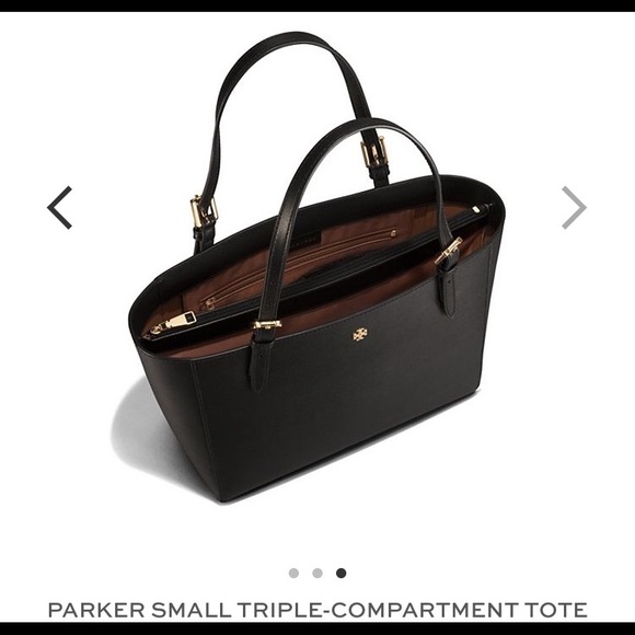 New, unopened black Tory Burch Tote. - Picture 2 of 4