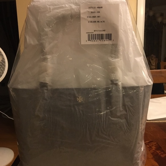 New, unopened black Tory Burch Tote. - Picture 4 of 4