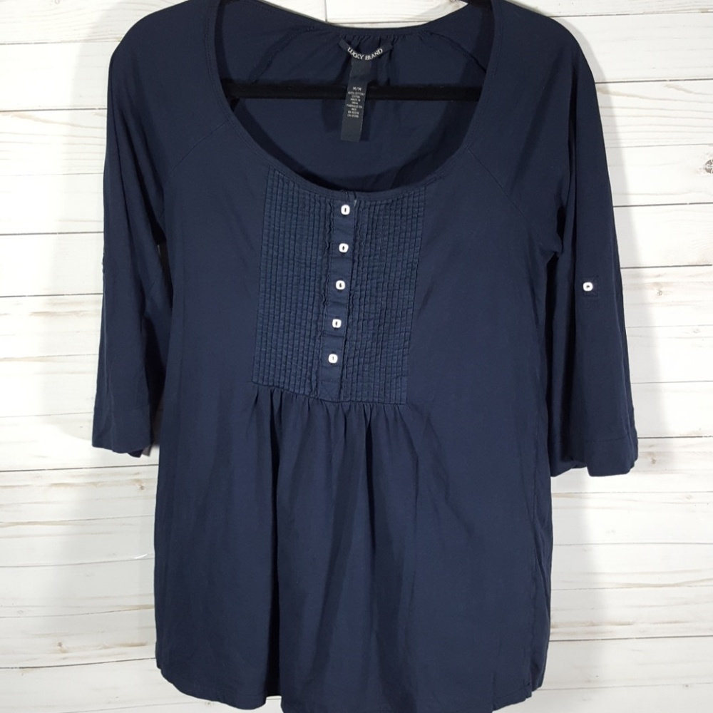 Lucky Brand Navy Shirt