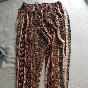 american eagle fancy jogger pants