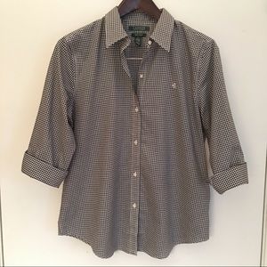 Ralph Lauren Women's Fitted Button Down