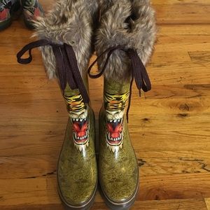Classic Don•Ed Hardy Rainboots