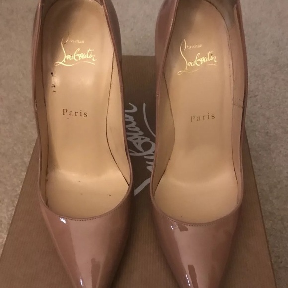 Christian Louboutin So Kate Nude Pumps - Picture 3 of 6