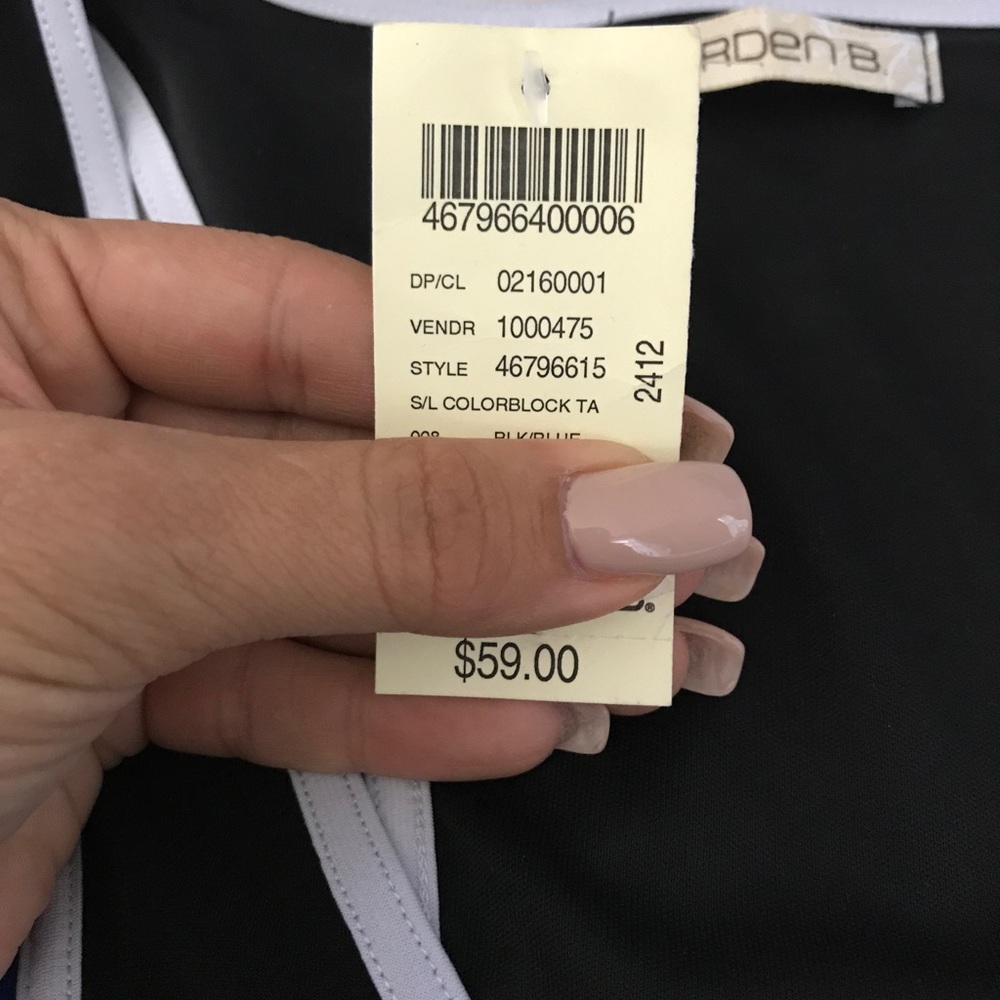 Arden B Colorblock Tank Dress - Picture 3 of 8