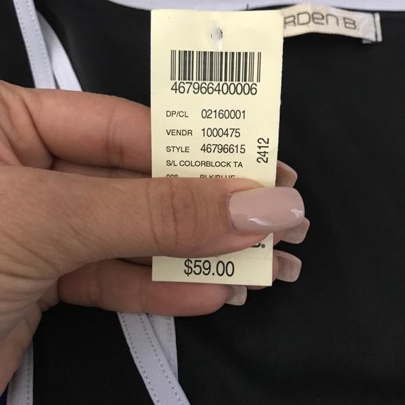 Arden B Colorblock Tank Dress - Picture 3 of 8