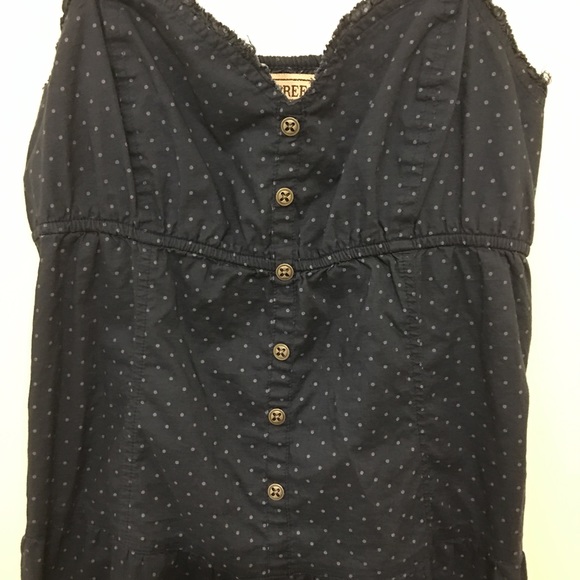 Junior's Large Navy Decree Tank Top - Picture 2 of 4