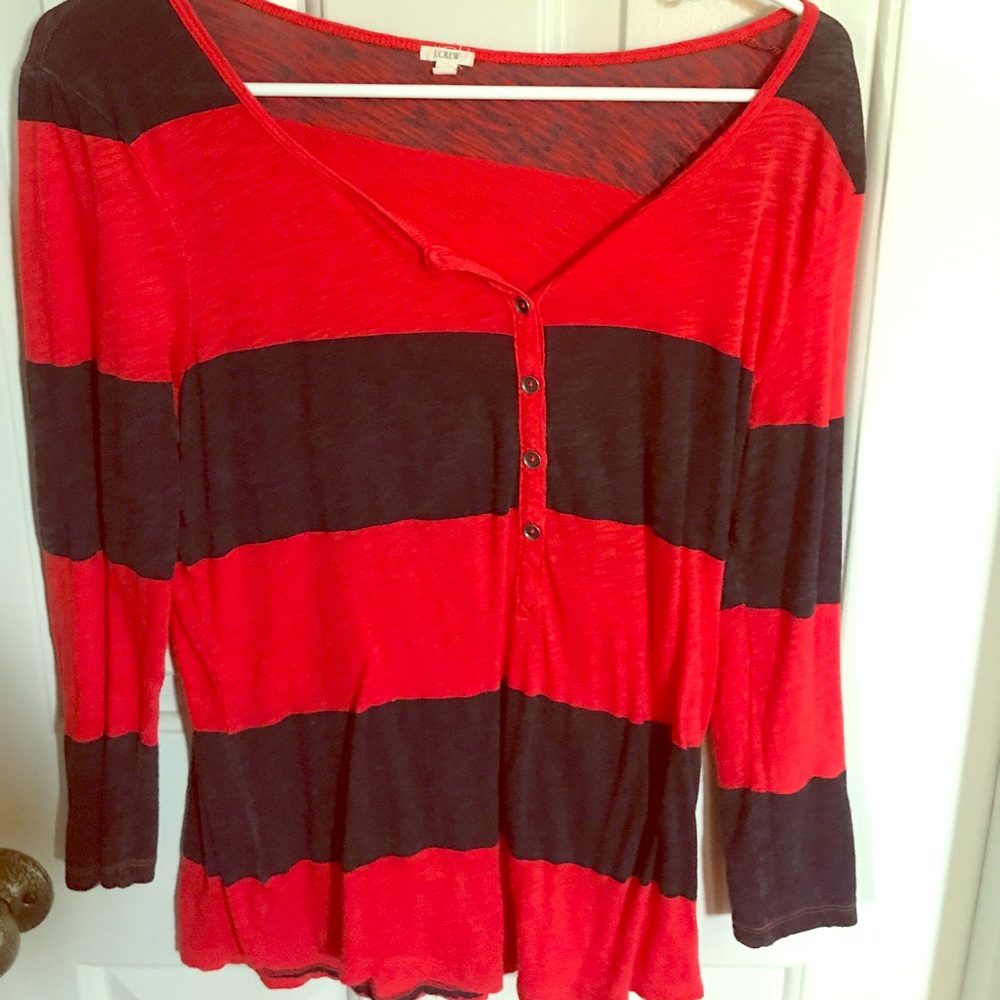 J crew 3/4 length shirt