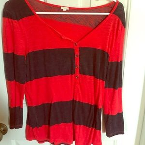 J crew 3/4 length shirt