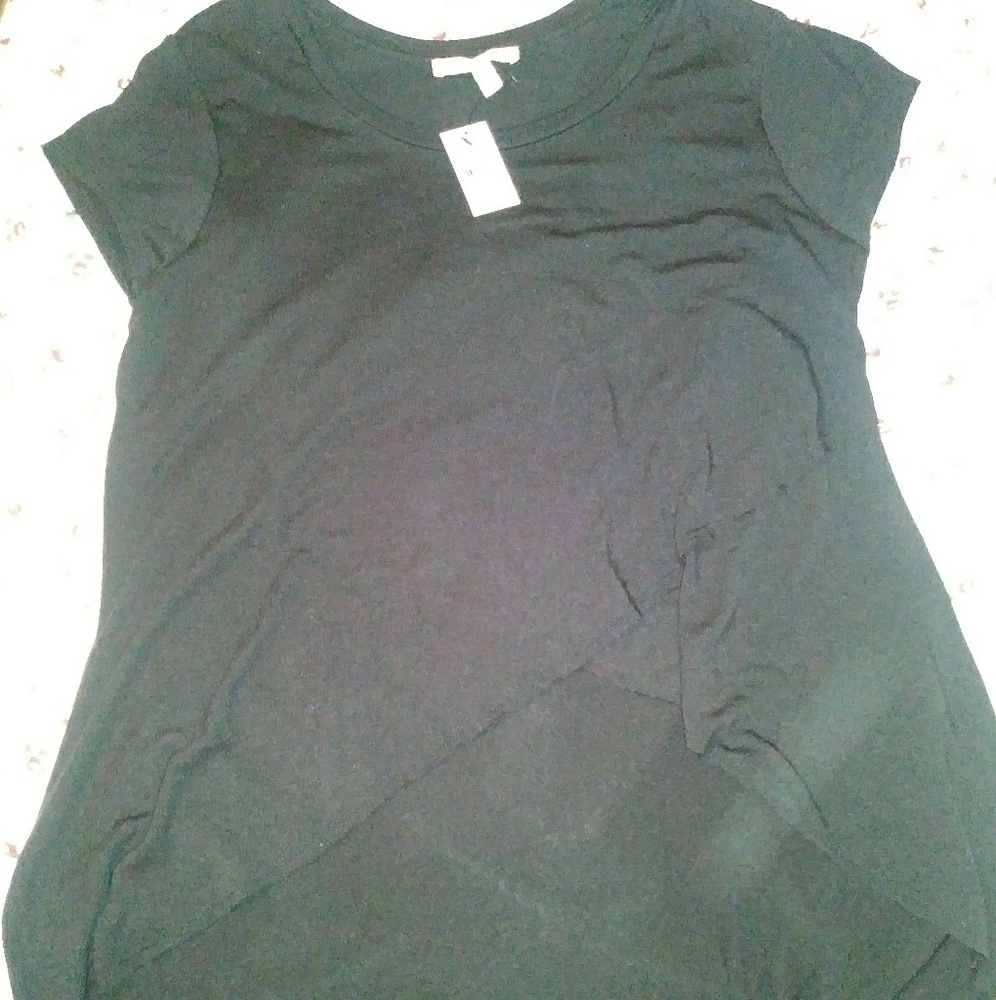 Black layered shirt express