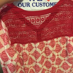 Knee length shift dress