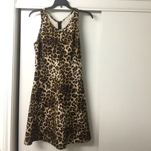 Sugar Lips Cheetah Fit and Flare Dress
