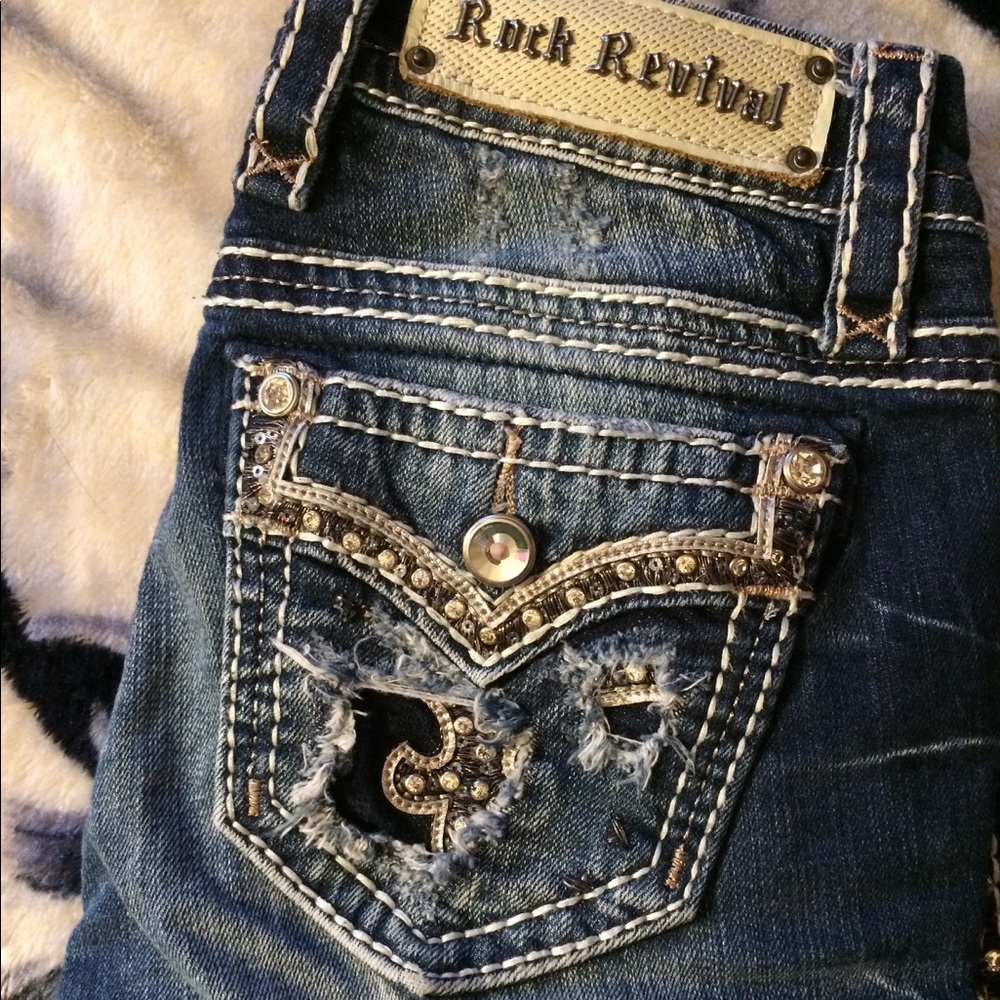 Rock revival iselin skinny size 26 great condition