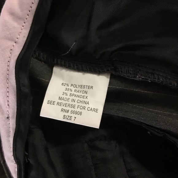 Size 7 Grey Slacks - Picture 6 of 6