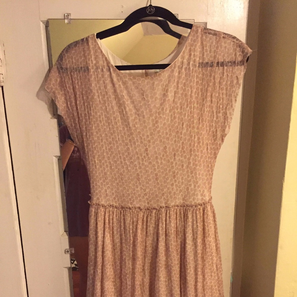 Blush Anthropologie Dress Size Small