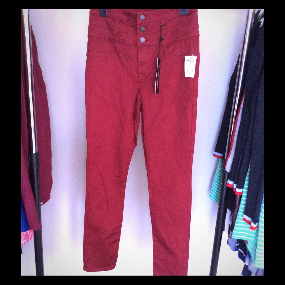 BRAND NEW Cranberry high waisted skinny jeans